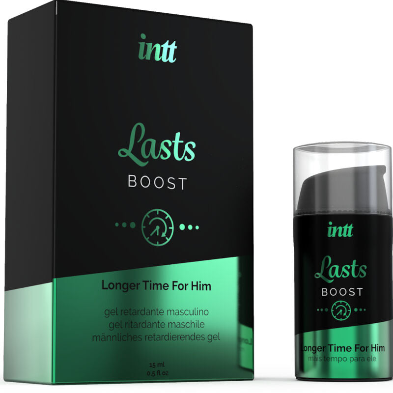 Intt - Gel Retardant Stimulant Lasts pour Homme - 15 ml
