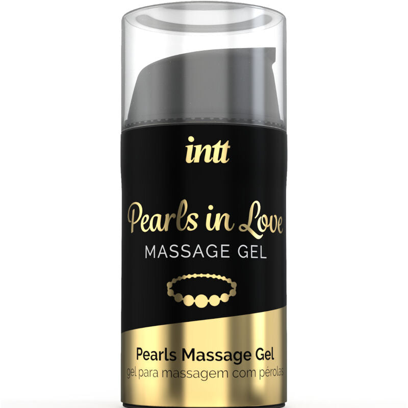 Intt – Kit de Massage Pearls In Love avec Gel de Massage & Collier de Perles Blanches