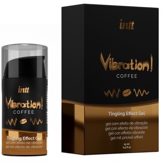 Intt – Gel de Massage Effet Chauffant Saveur Café - 30 ml