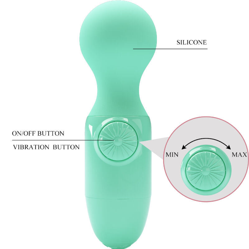Pretty love - Mini masseur wand - Vert