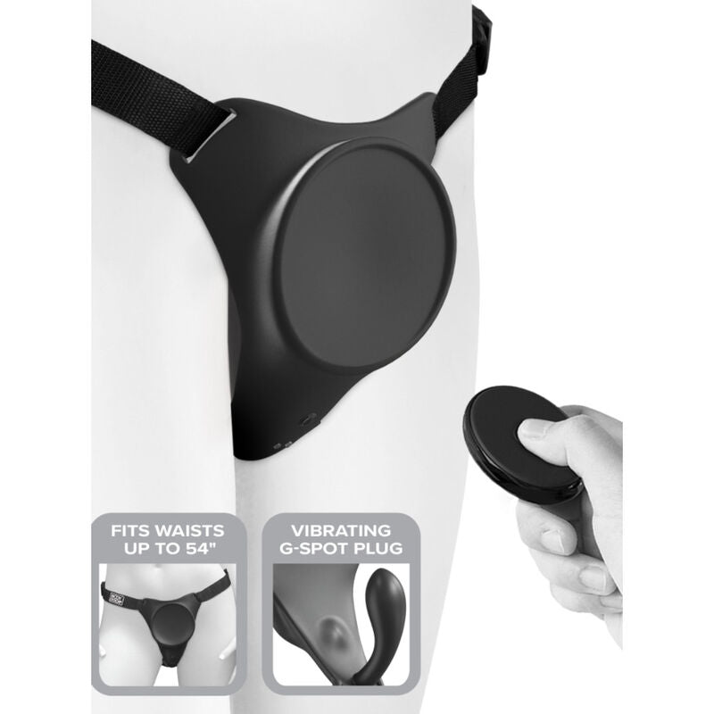 Pipedreams - harnais body dock g-spot pro