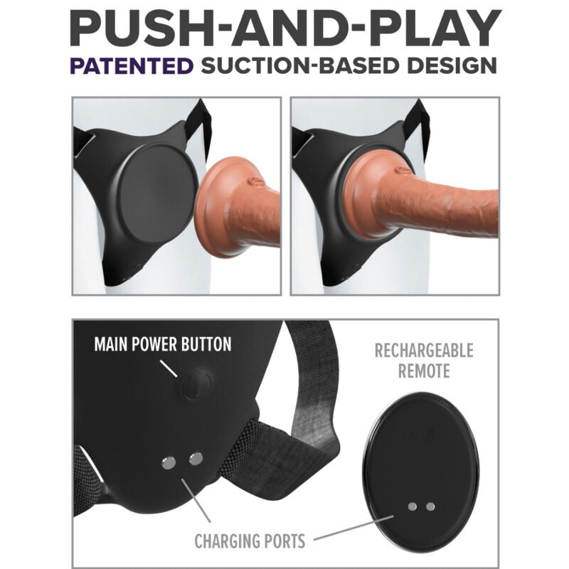 Pipedreams - harnais body dock g-spot pro