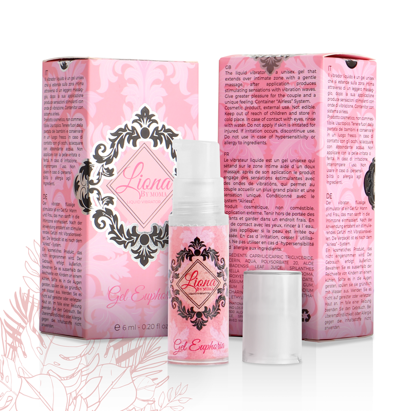 Liona by moma - vibrateur liquide euphoria gel 6 ml