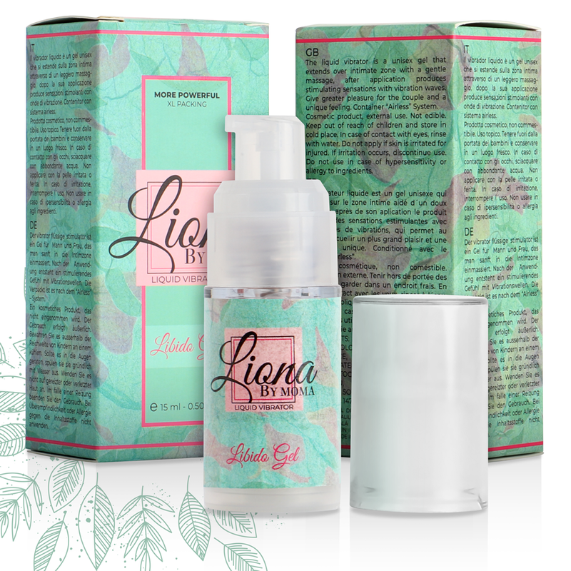 Liona by moma - vibrateur liquide libido gel 15 ml