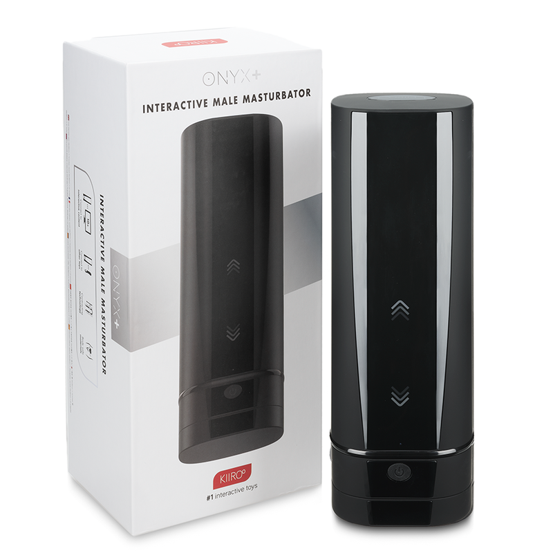 KIIROO - MASTURBATEUR TÉLÉDILDONIQUE ONYX+ AVEC TEXTURE DE PEAU