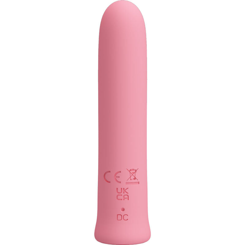 Pretty Love Mini Vibromasseur Curtis avec 12 Modes de Vibrations en Silicone Rose