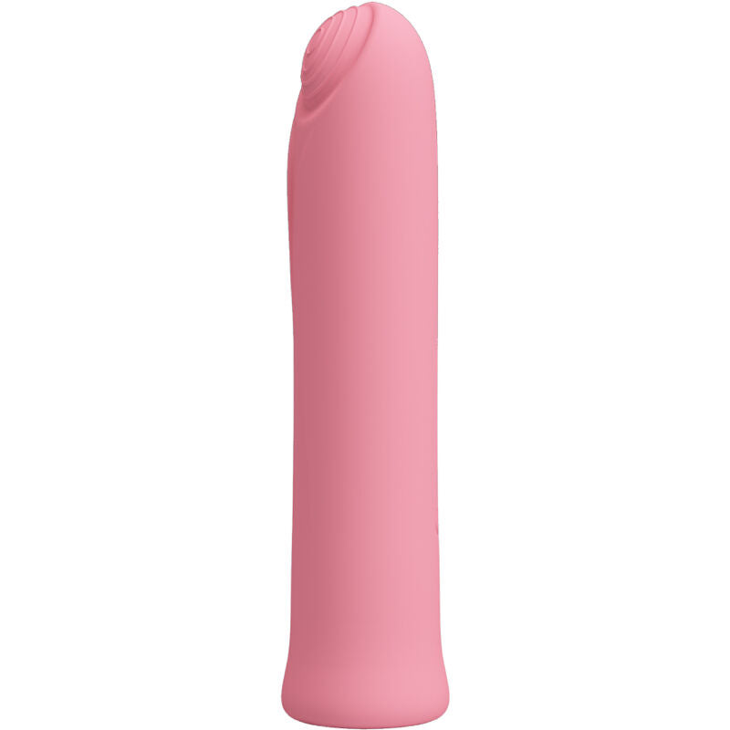 Pretty Love Mini Vibromasseur Curtis avec 12 Modes de Vibrations en Silicone Rose
