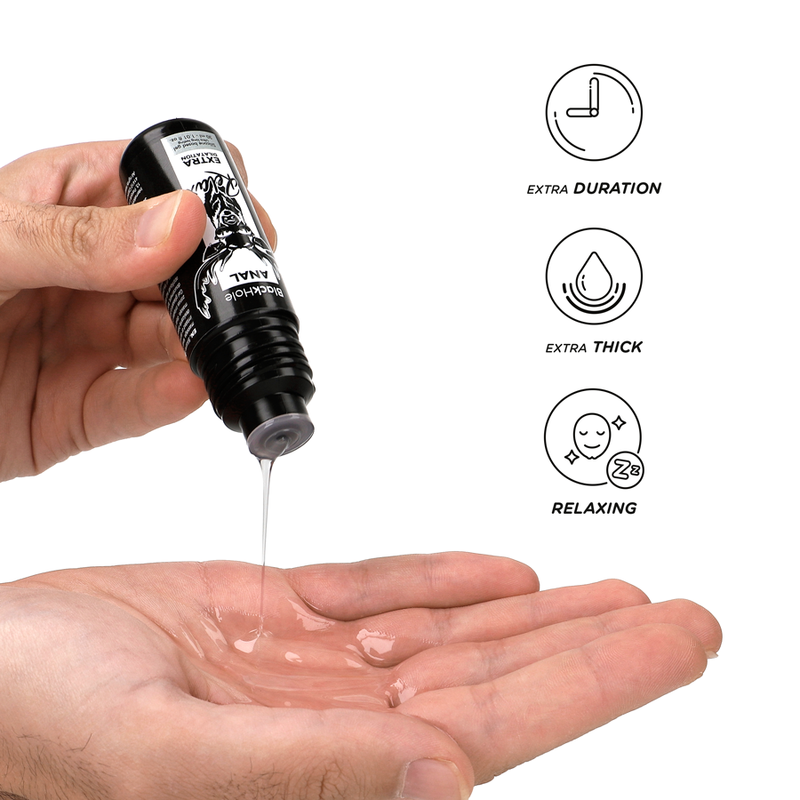 Black Hole – Lubrifiant Anal à Base de Silicone Effet Dilatateur – 30 ml