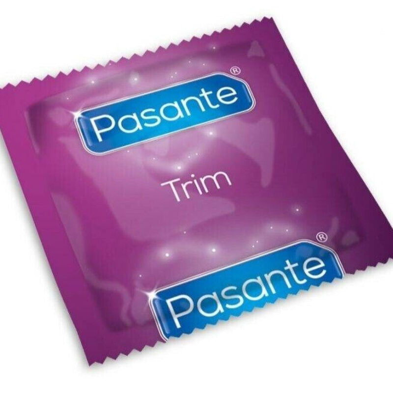 PASANTE - PRÉSERVATIFS TRIM CLOSER FIT SAC 144 UNITÉS