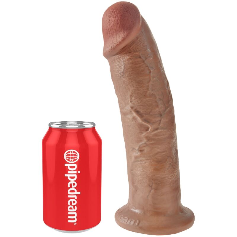 King cock - pénis réaliste 24 cm caramel