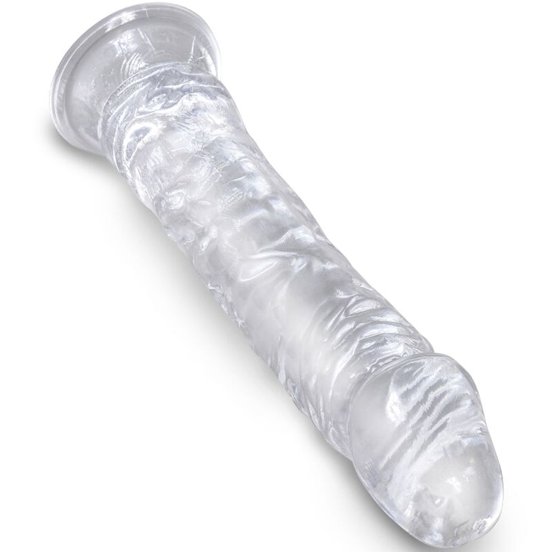 King cock - pénis réaliste clair 19.7 cm transparent