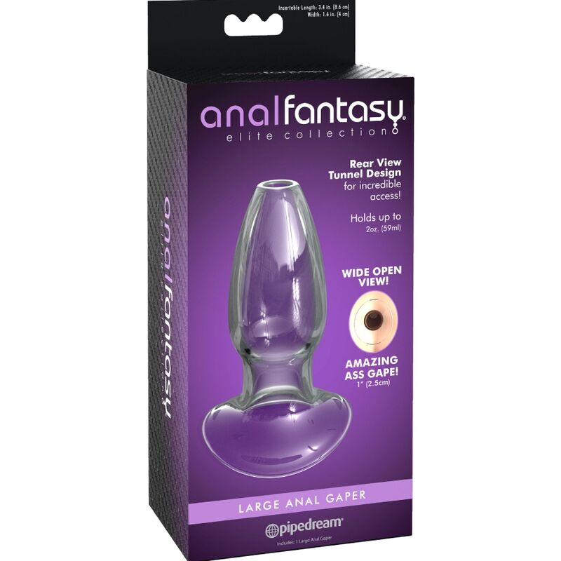 Anal fantasy elite collection - dilatateur en cristal anal gaper taille m