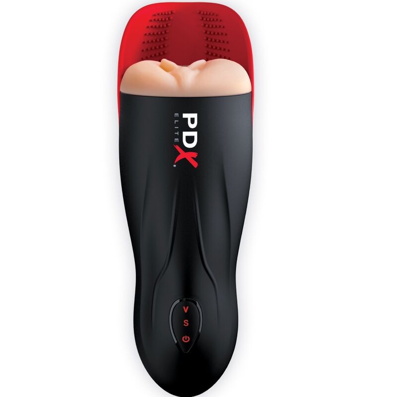 Pdx elite - stroker fuck-o-matic vagin double vibration pénis et testicules