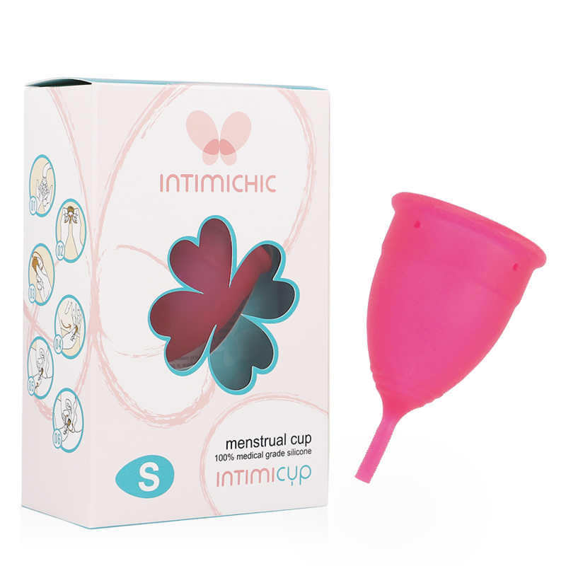 Intimichic Coupe menstruelle en silicone médicale Taille S