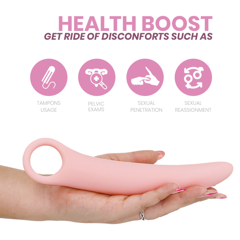 Intimichic - dilateur silicone 5 pcs