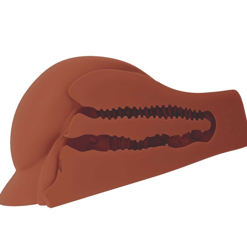 Pdx plus - masturbateur marron double entrée perfect ass xl