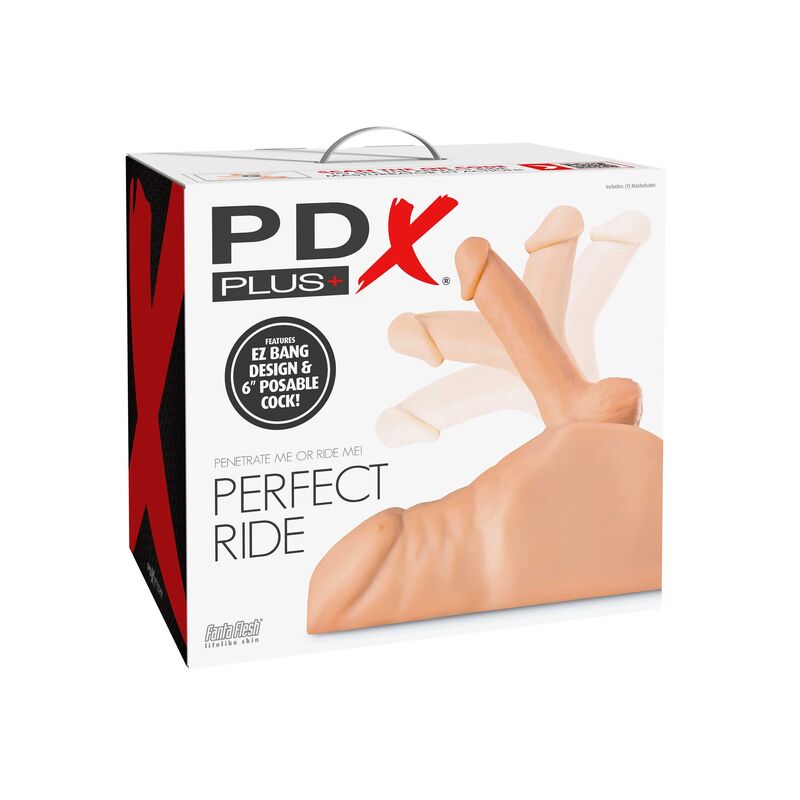 Pdx plus - masturbateur de pénis et d'anus perfect ride