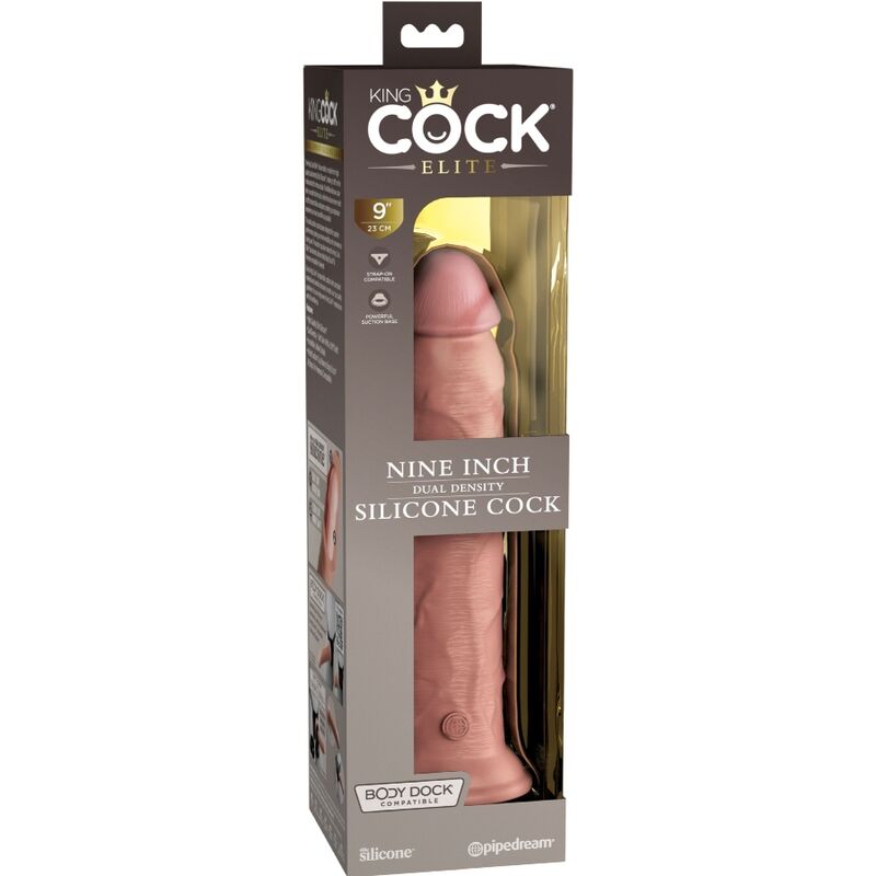 King cock - elite gode réaliste en silicone 23 cm
