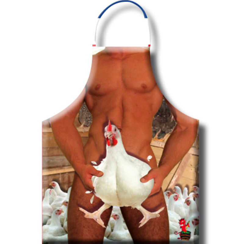 Tablier Humoristique Érotique Poule - Diablo Picante