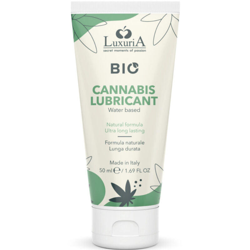 Intimateline - luxuria lubrifiant base d'eau bio cannabis 50 ml