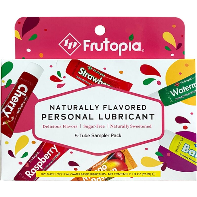 Id frutopia - lubrifiant assortiment 5 pack 12 ml