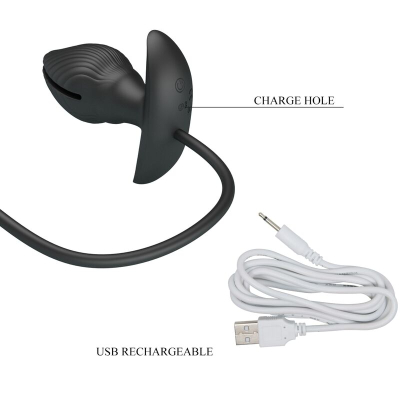 Pretty love - plug anal gonflable & rechargeable