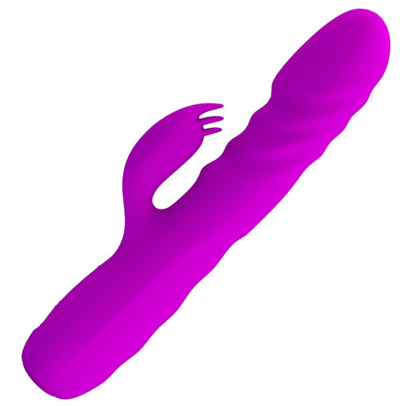 Pretty love - vibrateur lapin rechargeable melanie violet