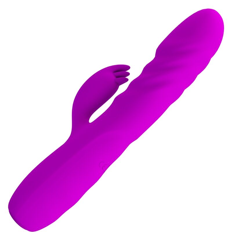 Pretty love - vibrateur lapin rechargeable melanie violet