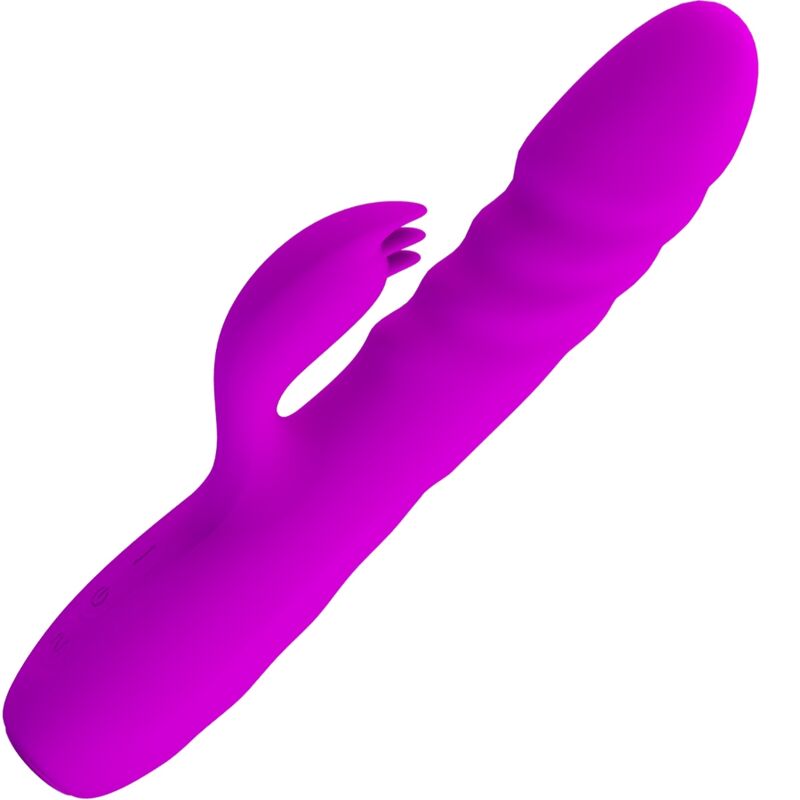 Pretty love - vibrateur lapin rechargeable melanie violet