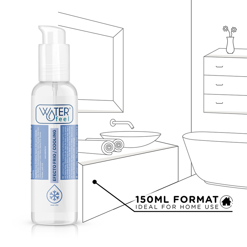 Waterfeel - lubrifiant effet froid 150 ml