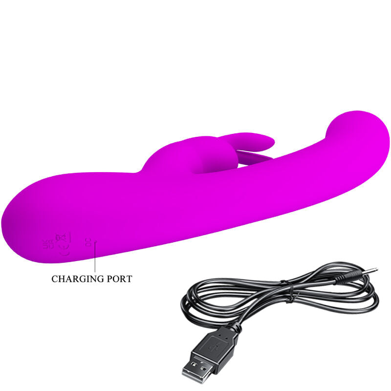 Pretty Love – Vibromasseur Rabbit double stimulation Violet
