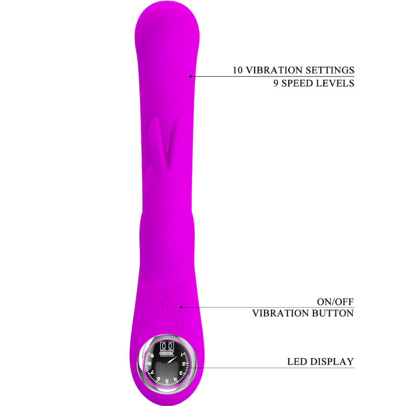Pretty Love – Vibromasseur Rabbit double stimulation Violet