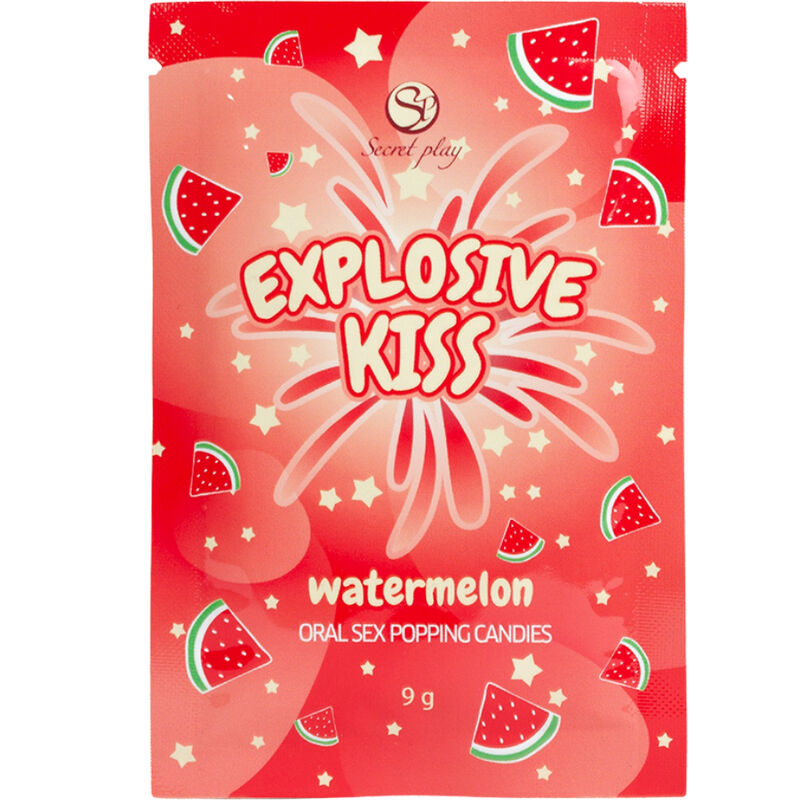 Secret Play - Bonbons Explosifs Sexe Oral - Saveur Pastèque