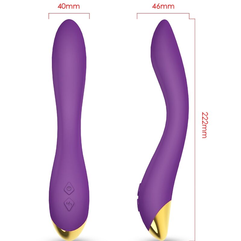 Vibromasseur Flamingo Multiposition Violet - Armony