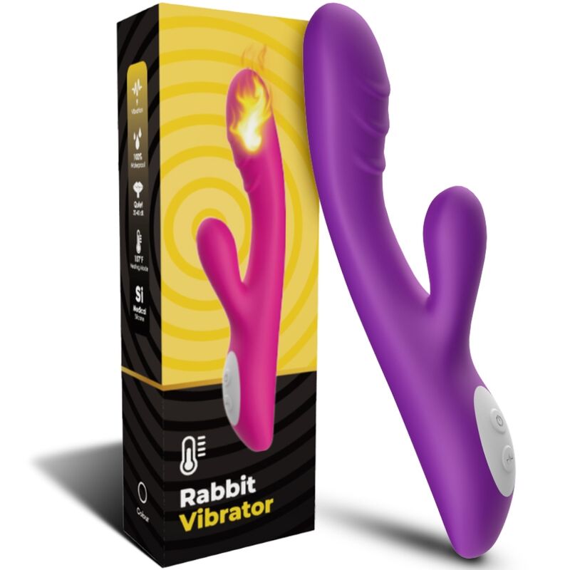 Vibromasseur Spark Effet Chaleur Violet - Armony