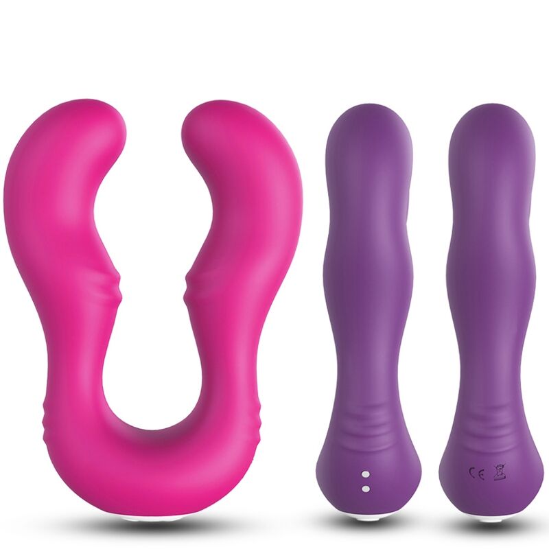 Vibromasseur Double Seraph Télécommandé Fuchsia - Armony