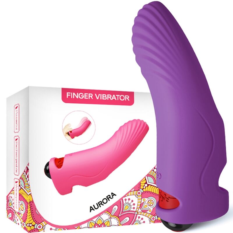 Vibrateur Doigt Aurora Violet - Armony