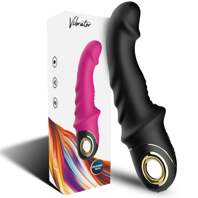 Gode Vibrateur JoyBlade Rotateur Noir - Armony