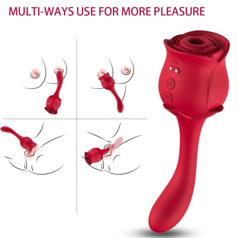 Stimulateur Clitoris Armony Roselover Rouge - Armony