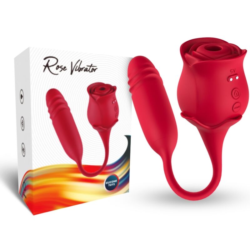 Stimulateur Clitoridien RoseKnight Rouge - Armony