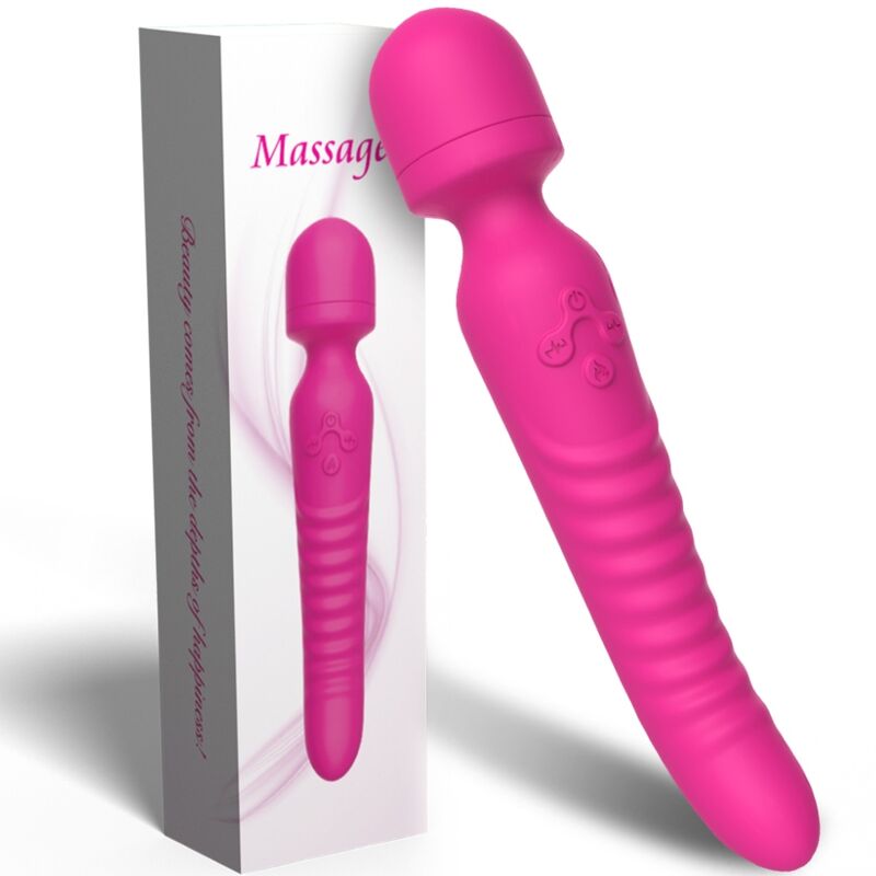 Vibrateur Mission Massager Effet Chaleur Fuchsia - Armony