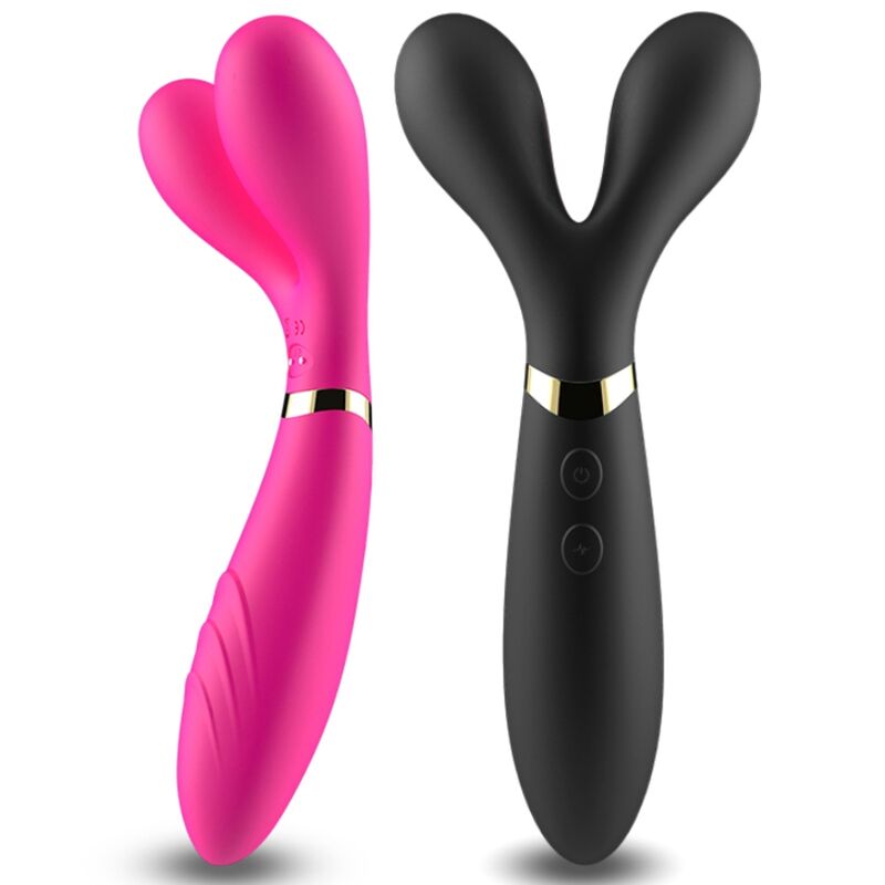 Vibromasseur Y-Wand Double Tête Fuchsia - Armony