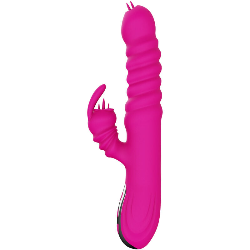 Armony – Vibromasseur Rabbit Multifonction avec Effet Chauffant Fuchsia