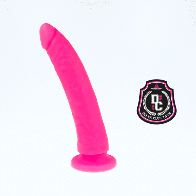 Delta club - toys gode médical rose en silicone 20 cm -o- 4 cm