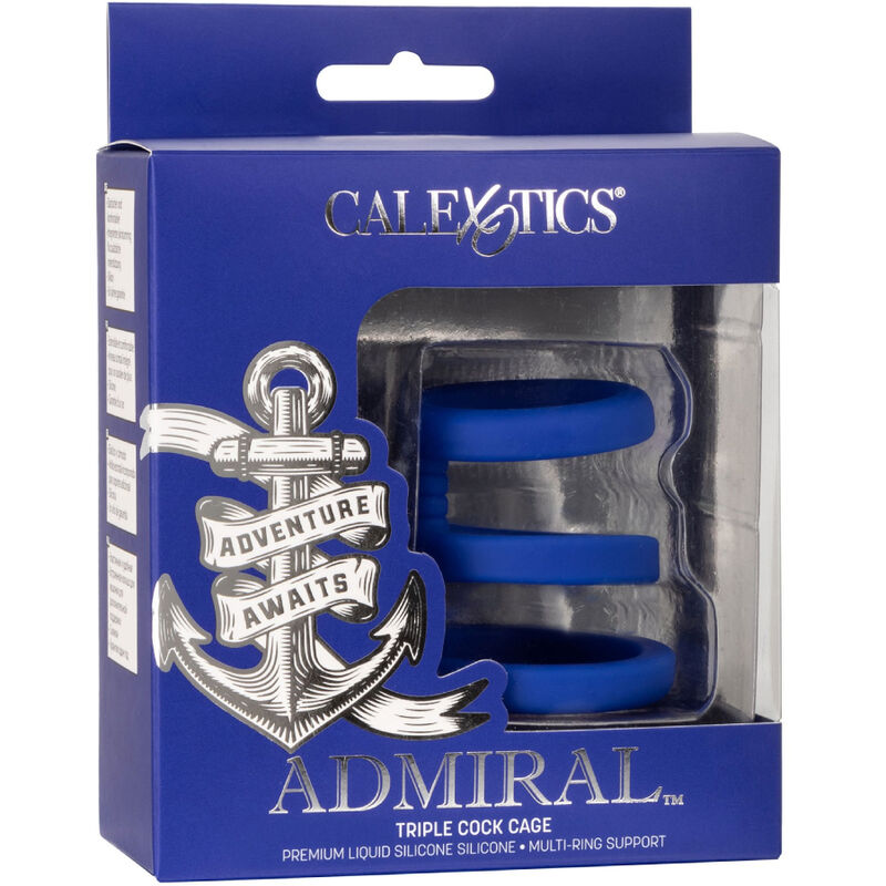 CALEXOTICS - ADMIRAL CAGE  BIEN TRIPLE BLEU