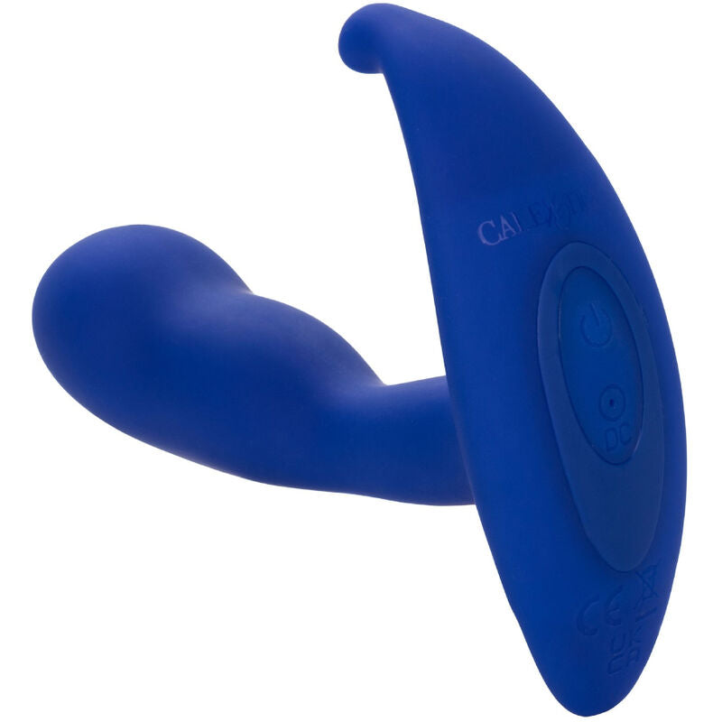 CALEXOTICS - ADMIRAL STIMULATEUR & VIBRATEUR ANAL COURBÉ BLEU