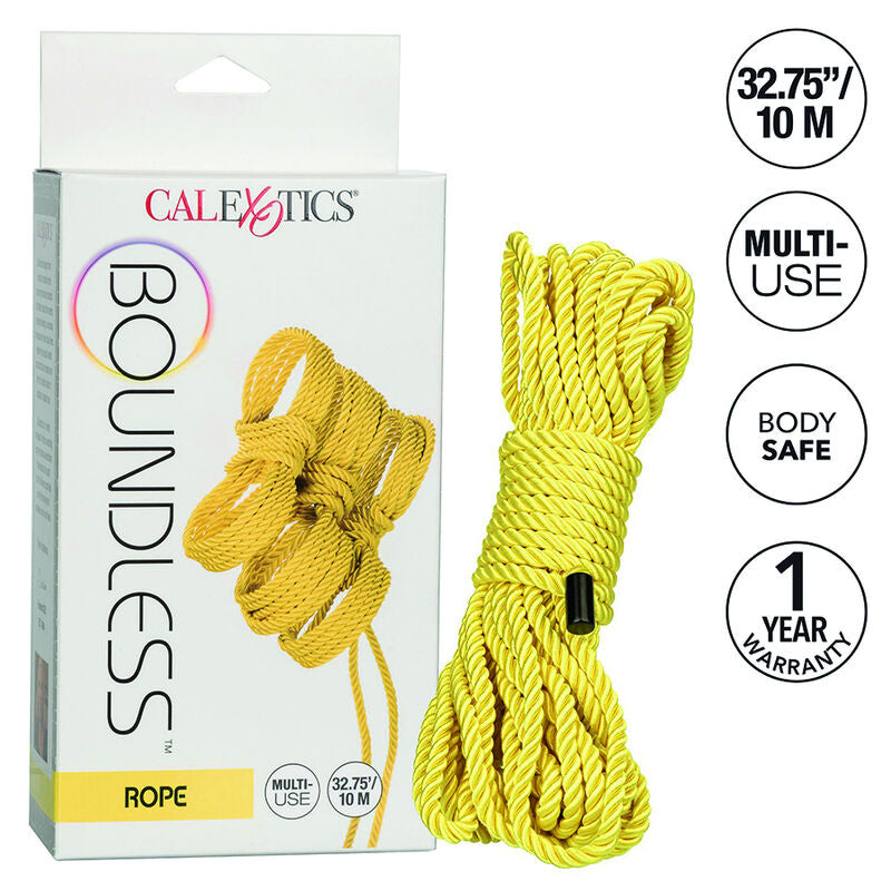 Calexotics - Corde de Bondage Jaune - 10m