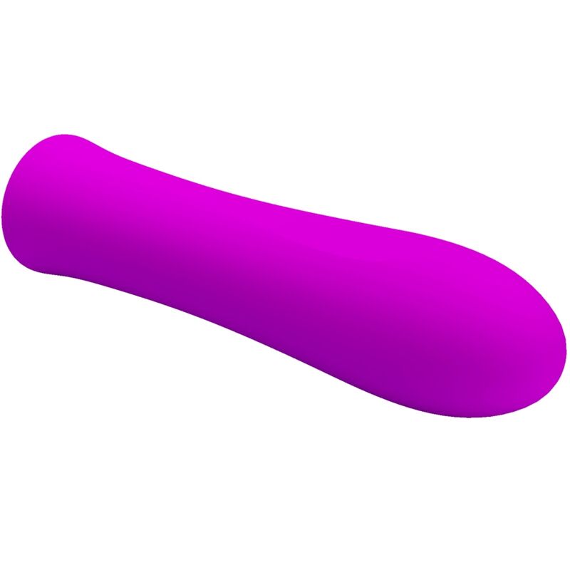 Pretty Love - Mini Vibromasseur Alfreda avec 12 Modes de Vibrations en Silicone Rose