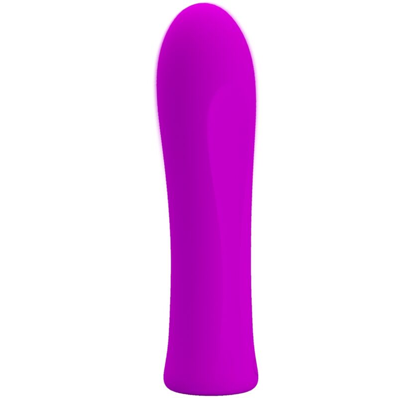 Pretty Love - Mini Vibromasseur Alfreda avec 12 Modes de Vibrations en Silicone Rose