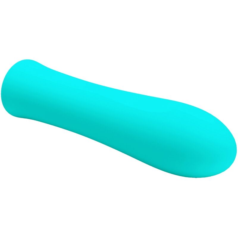 Pretty Love Mini Vibromasseur Alfreda avec 12 Modes de Vibrations en Silicone Bleu